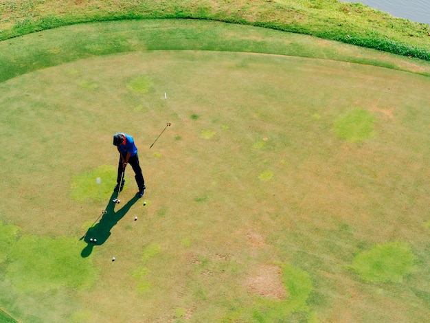 Activité de loisirs pour joueurs de golf