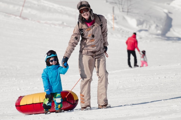 Activités de plein air en hiver