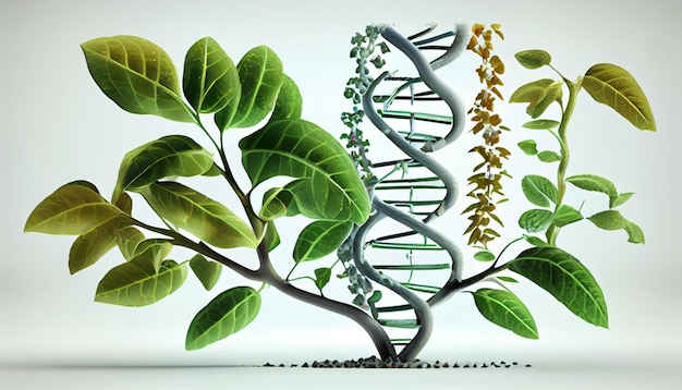 ADN de plantes AI générative