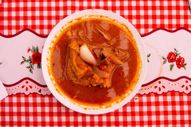 L'adobo de Chancho arequipeo est un plat de viande de porc marinée