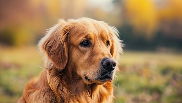 Adoptez un chien avec un thème violet et or