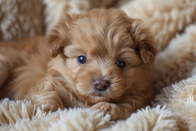 Adorable bébé chiot drôle Générer Ai