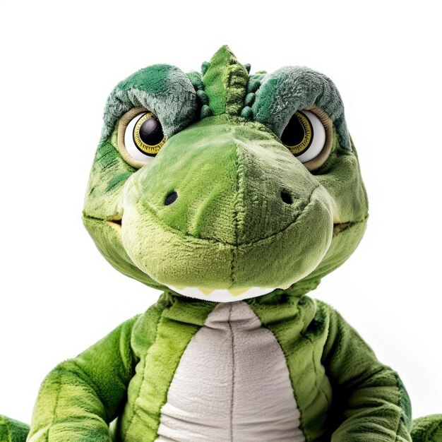 Un adorable dinosaure en peluche