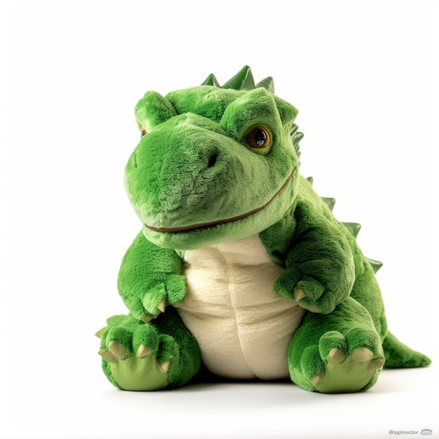 Un adorable dinosaure en peluche