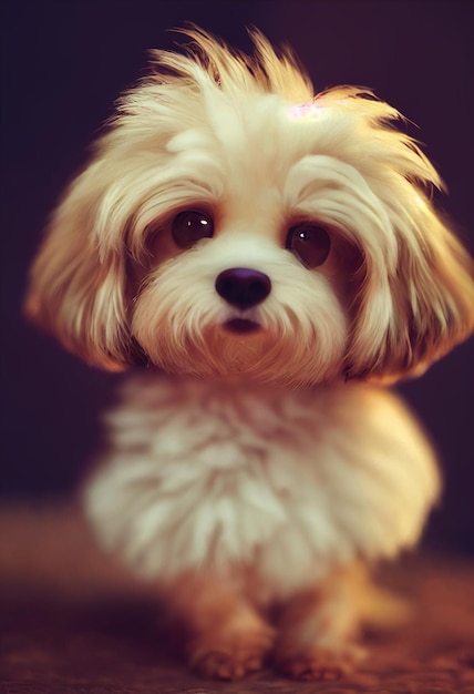 Adorable petit chiot Maltipoo