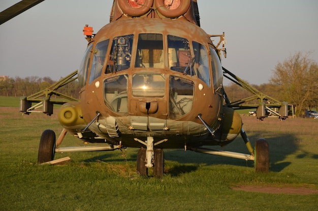 Aérodrome ukrainien avant la guerre Musée des hélicoptères