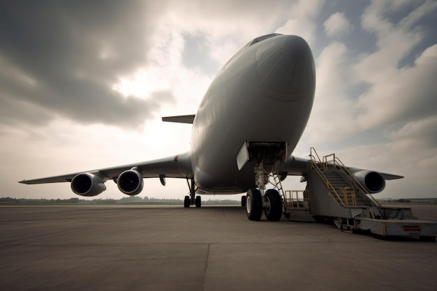 Aéroport d'avion cargo Générer AI