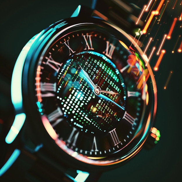 Photo affaire des montres et du marketing