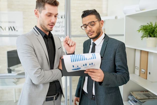 Affichage des données statistiques à un collègue