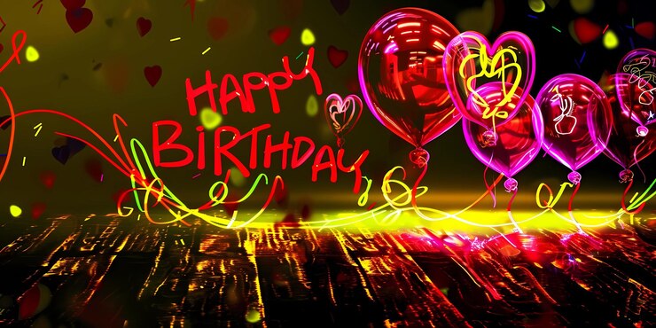Photo affiche d'anniversaire anniversaire carte de vœux anniversaire vœux
