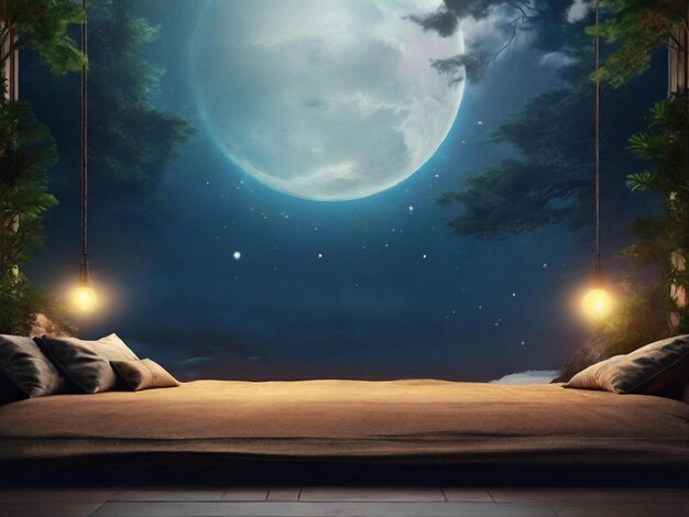 affiche de conception de la journée mondiale du sommeil fond coloré meilleure qualité modèle de bannière hyper réaliste