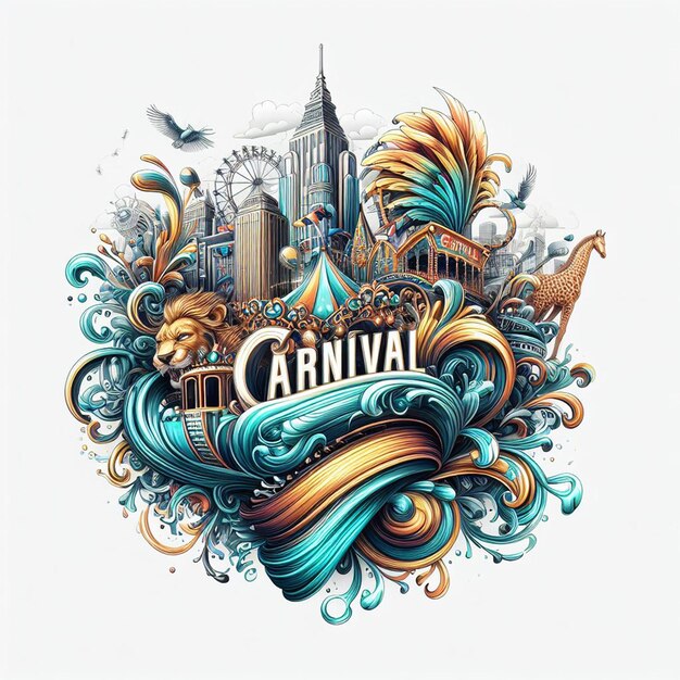 affiche du carnaval BannerFlyer Photos gratuites et du carnaval Arrière-plan