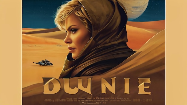 une affiche du film intitulé la lune