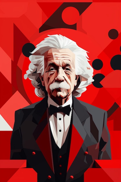 Affiche papier peint Albert Einstein