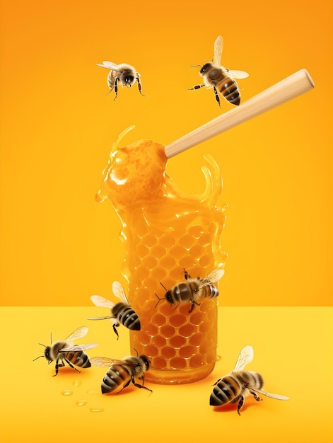 Une affiche pour les abeilles