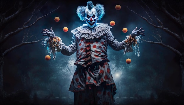 Une affiche pour le film pennywise