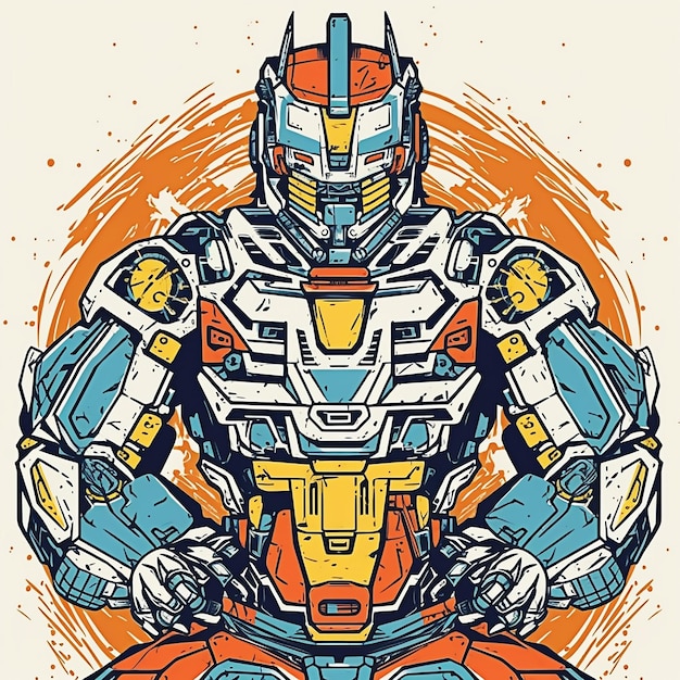 Une affiche pour un film Transformers.