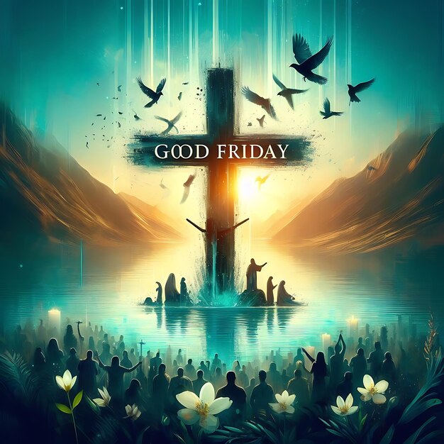 une affiche pour Good Fridays Friday Friday est affichée