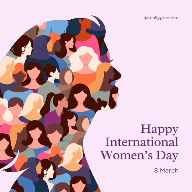 Une affiche pour la Journée internationale de la femme