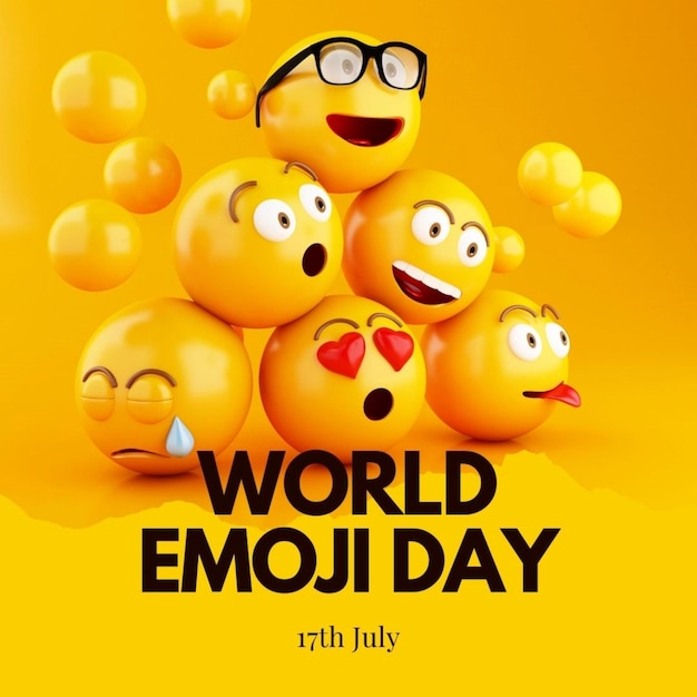 une affiche pour la journée mondiale du globe a un visage dessus