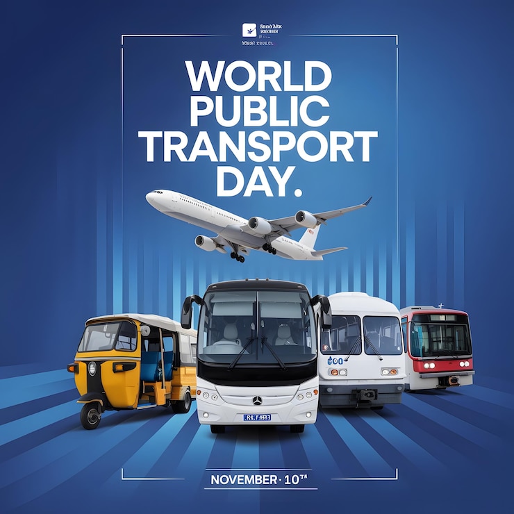 Photo une affiche pour la journée mondiale des transports à londres ai generative