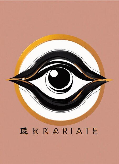 une affiche pour kokui a un œil avec le mot koku dessus