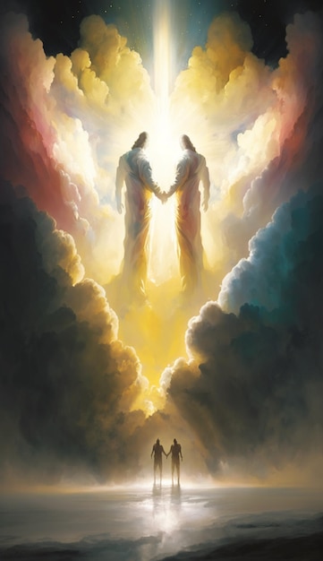 Une affiche pour le livre les anges de jésus