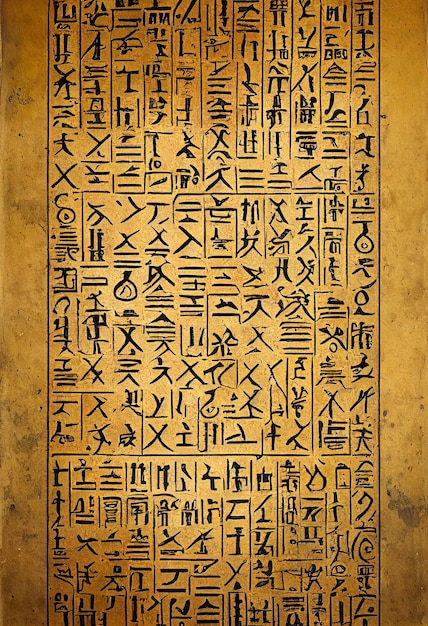 Une affiche pour le musée égyptien