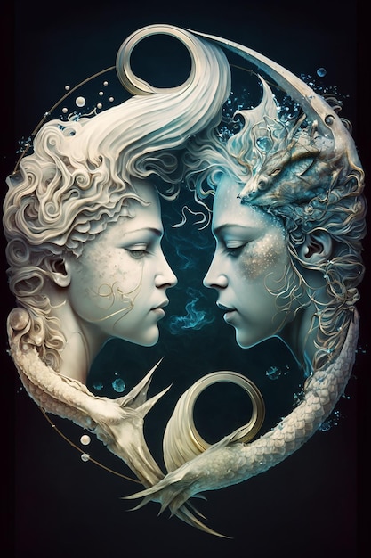 Une affiche pour la sirène et la sirène