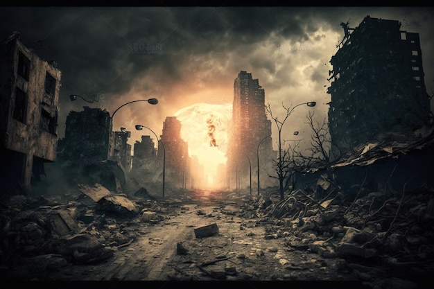 Une affiche qui dit "apocalypse" dessus