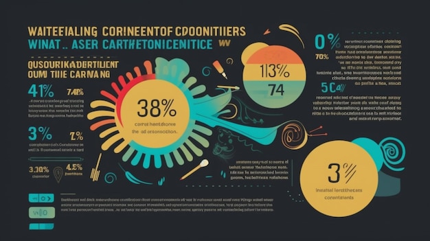 Une affiche qui dit "les cercles concentriques" dessus