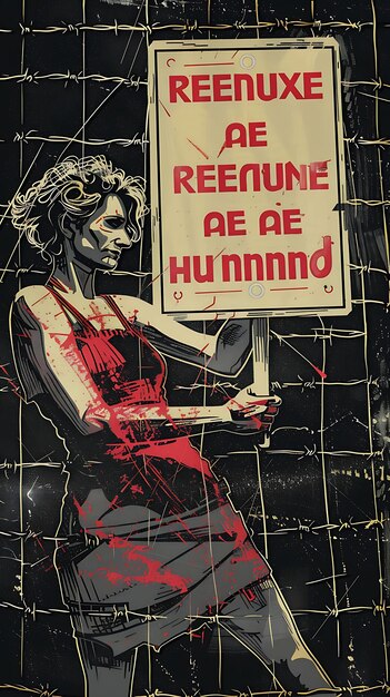 Une affiche qui dit " réjouissez-vous "