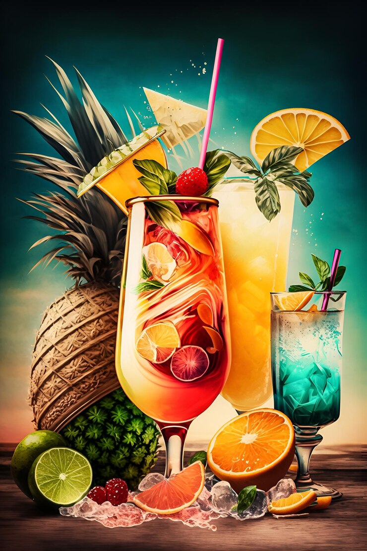 Une affiche qui dit "tropical" dessus