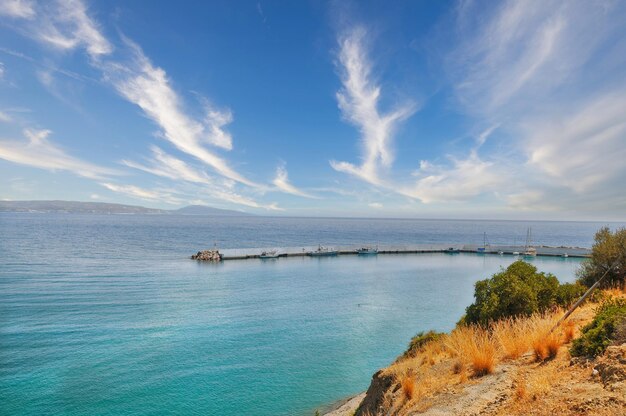 Agia Galini Crète vue panoramique