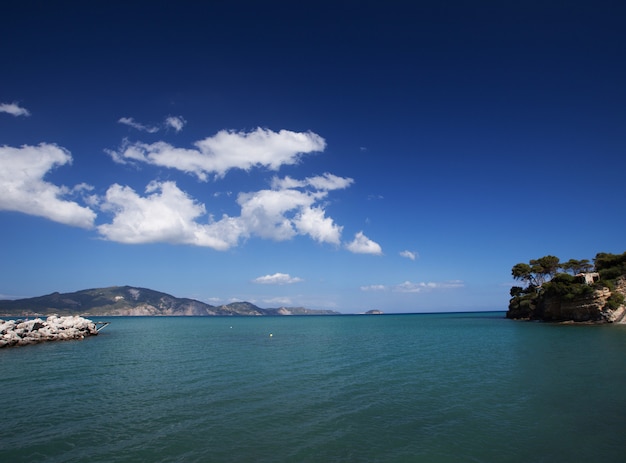 Photo agios sostis sur l'île de zakynthos