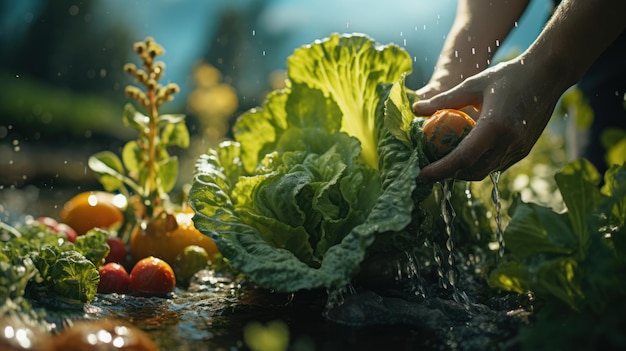 L'agriculture biologique et les produits locaux garantissent que nous avons accès à des légumes frais toute l'année.