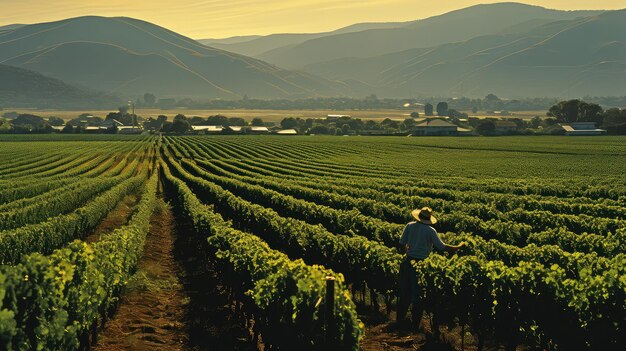 l'agriculture de la Napa en Californie