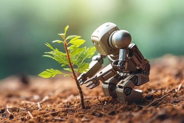 L'agriculture de précision l'assistant robotique qui prend soin de l'environnement
