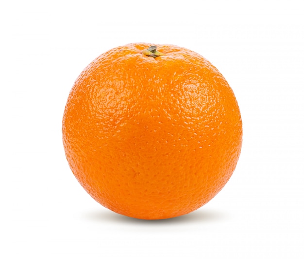 Agrumes mûrs orange isolés