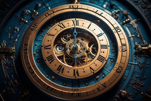 Ai générative d'horloge de gestion du temps