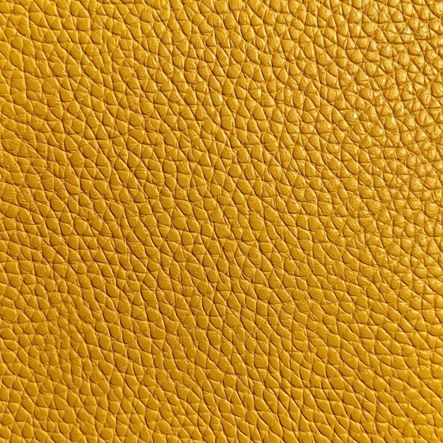 AI générative Pièce de cuir authentique isolée sur fond blanc Rouleau de cuir véritable jaune