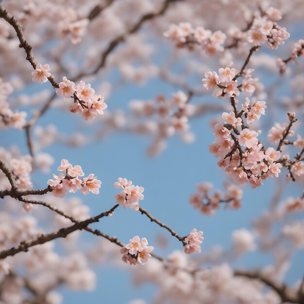 Photo ai a généré une fleur de printemps