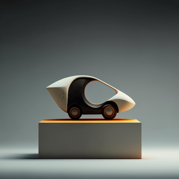 Ai généré une illustration d'une mini-voiture