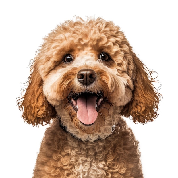 Photo ai a généré un portrait de race de chien havapoo mignon heureux souriant excité