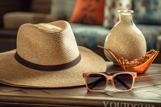 AI se repose pendant les vacances à la plage pendant son temps libre