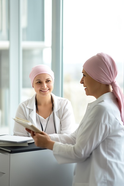 Photo aider et lutter contre le cancer du sein chez les femmes