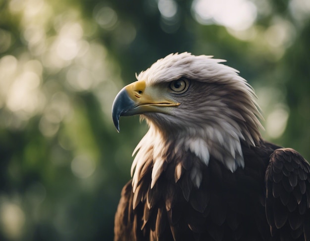 Un aigle dans la jungle