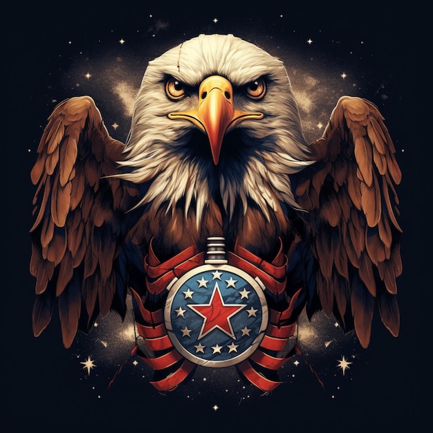 l'aigle de l'État des États-Unis