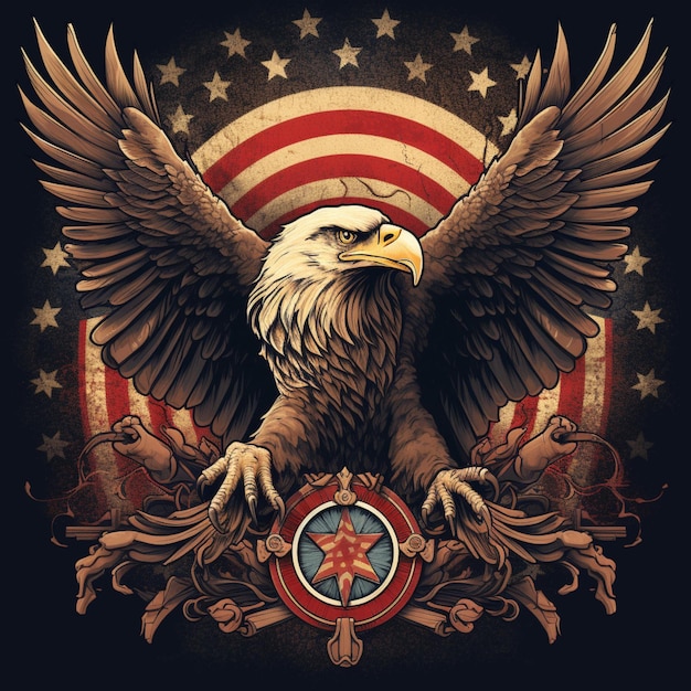 l'aigle de l'État des États-Unis