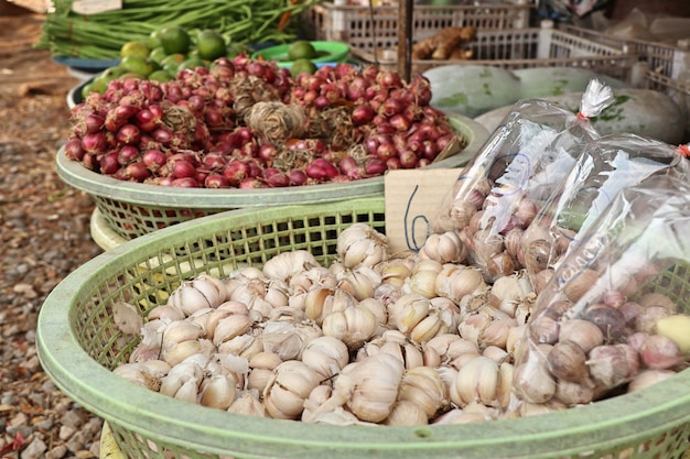 ail au marché